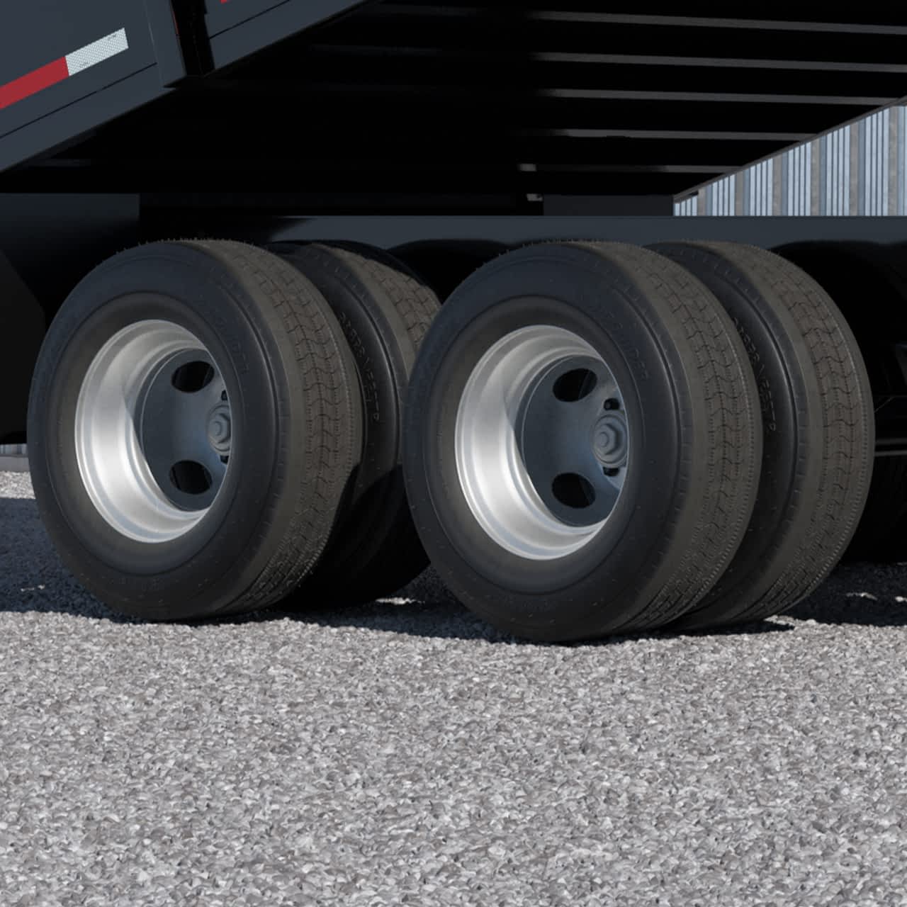 Axle Configuration: Tandem Dual Wheel