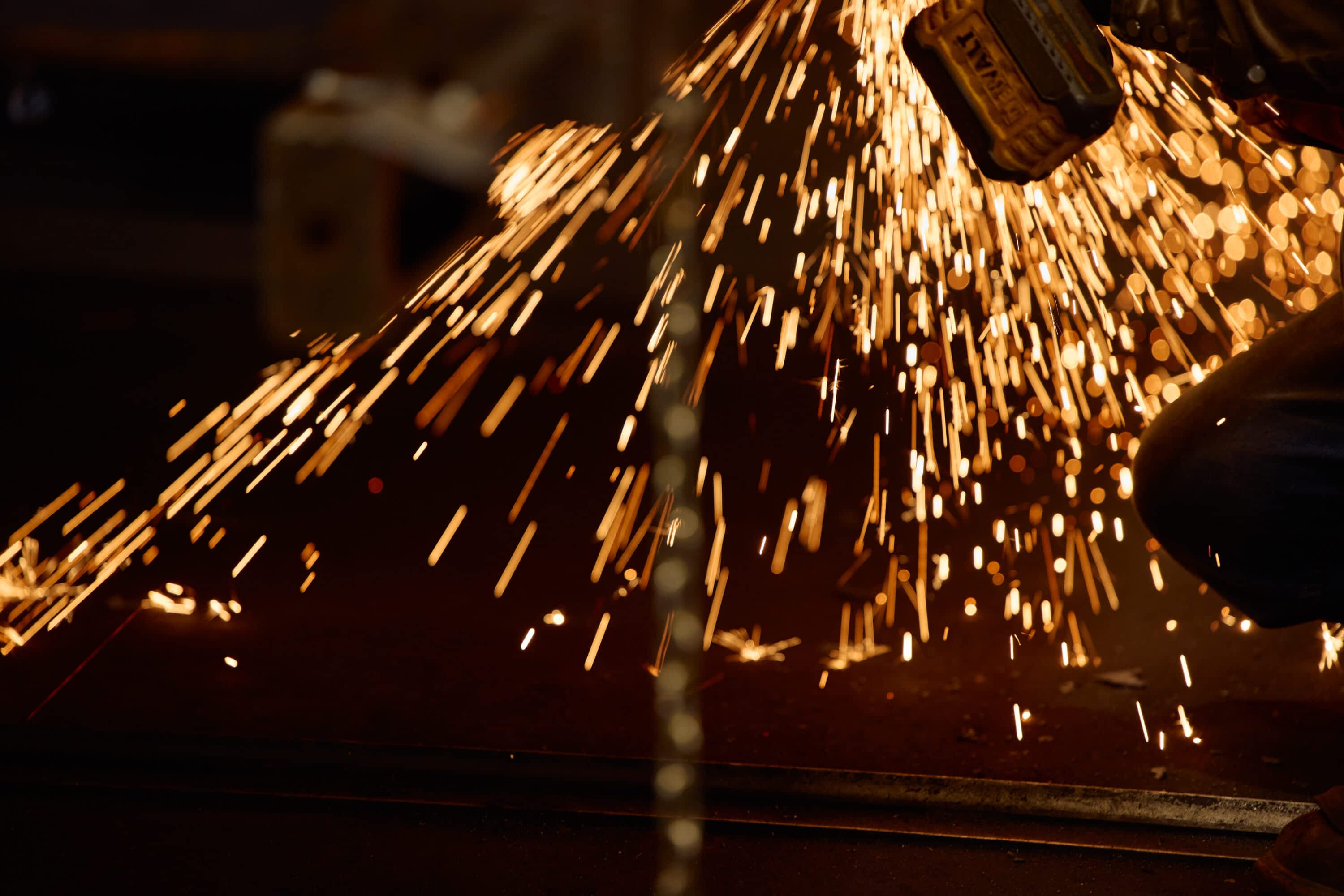 Welding Sparks