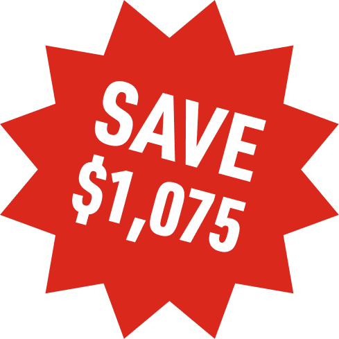 Save $1,075
